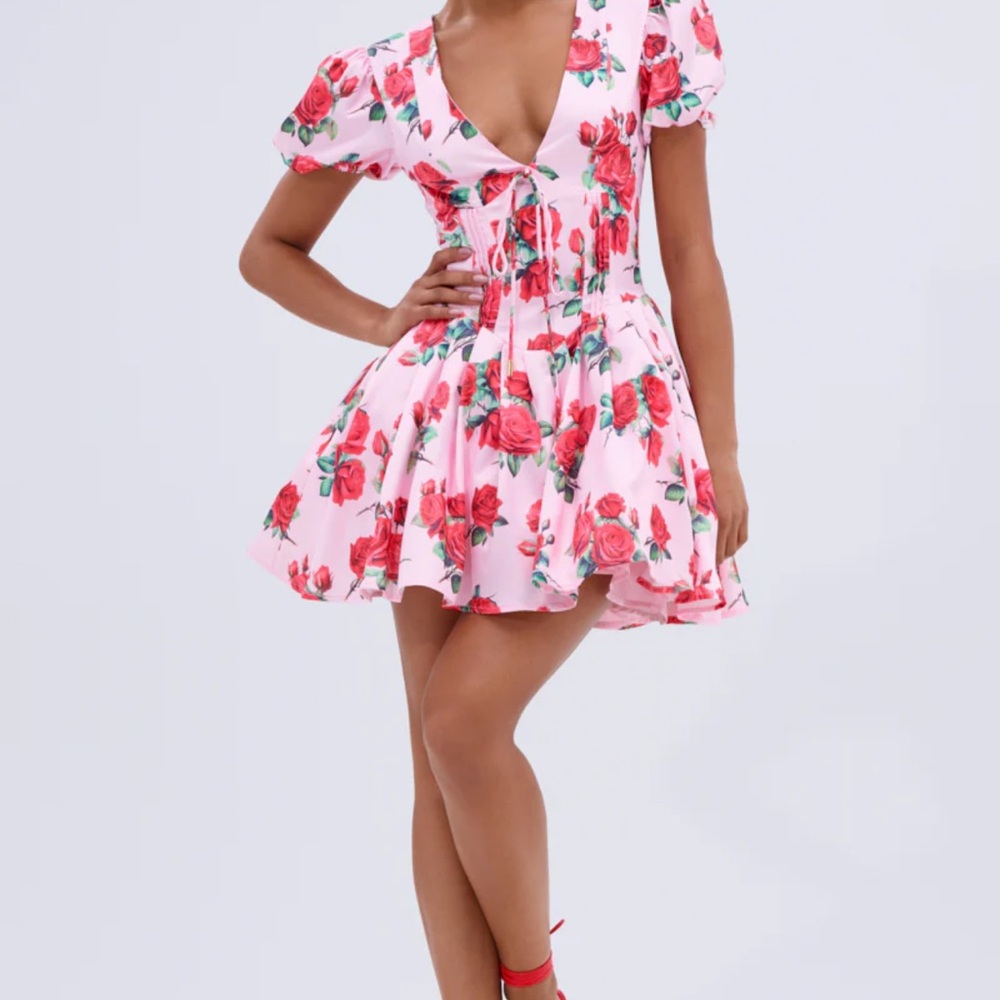 Floral Pink Dress